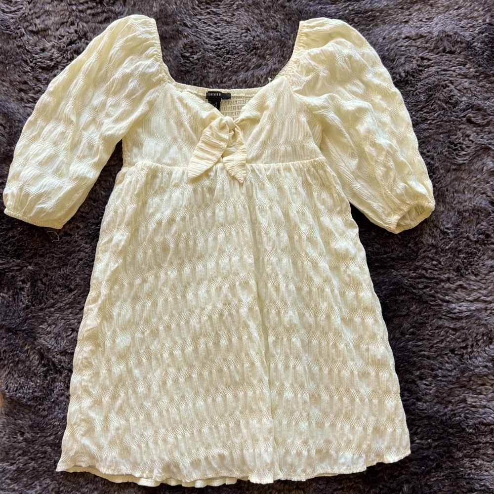 Dress, size S, color “‘lemon/yellow”
